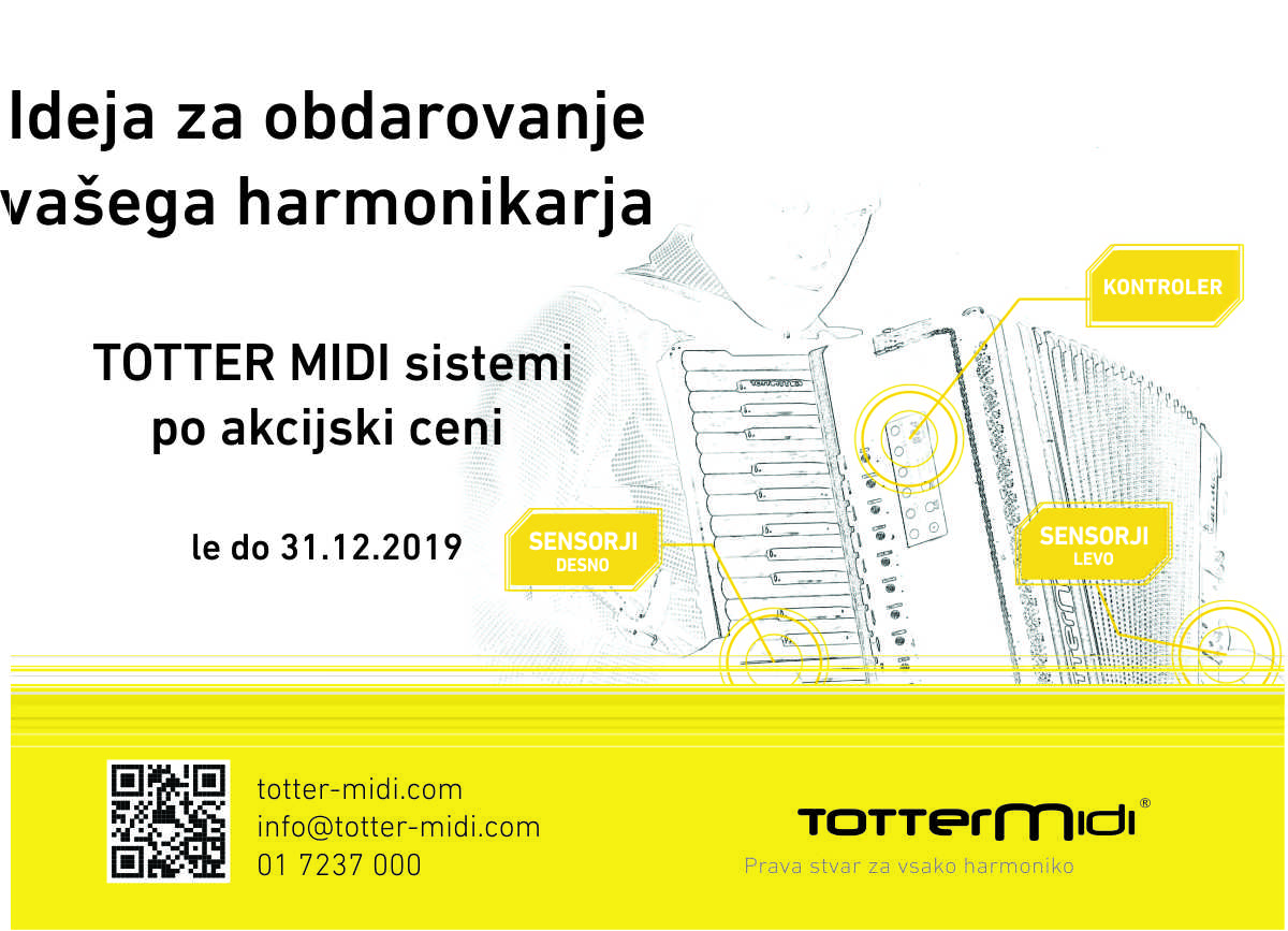 Totter midi akcija za božično novoletno darilo