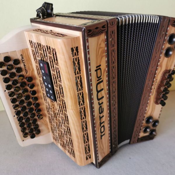 Electronic-TOTTER-MIDI-Accordion_3-Row_Olive